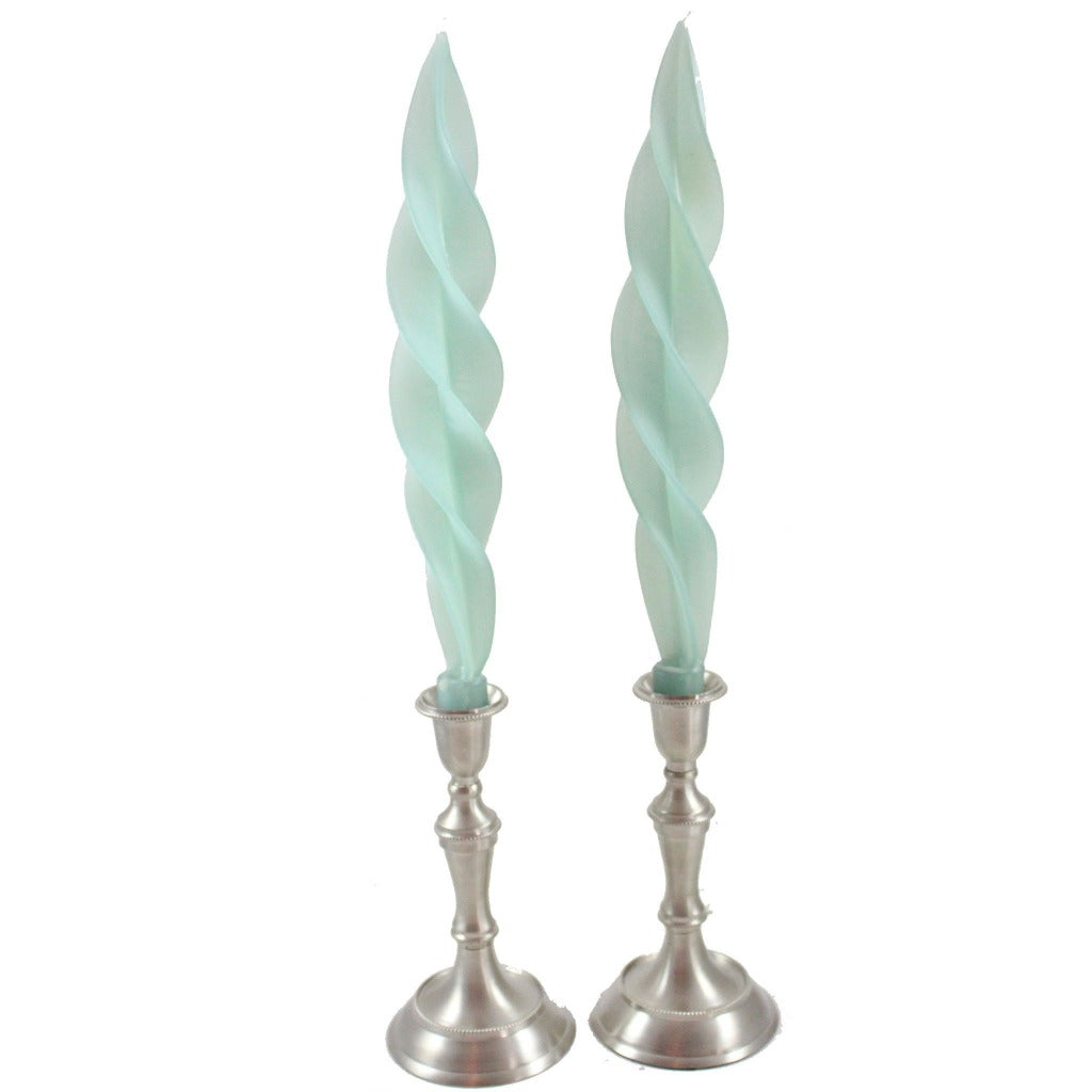 Beeswax Feather Taper Candle  - 12 inches