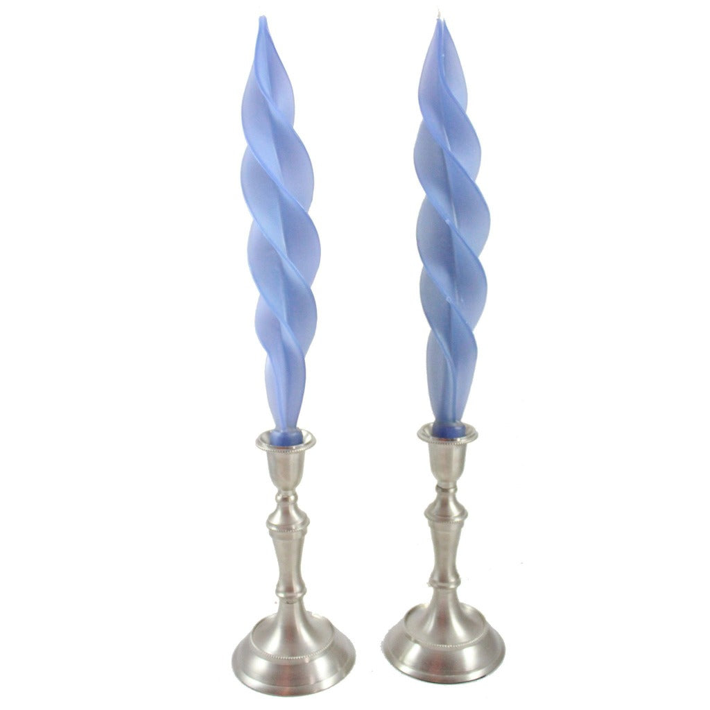 Beeswax Feather Taper Candle  - 12 inches